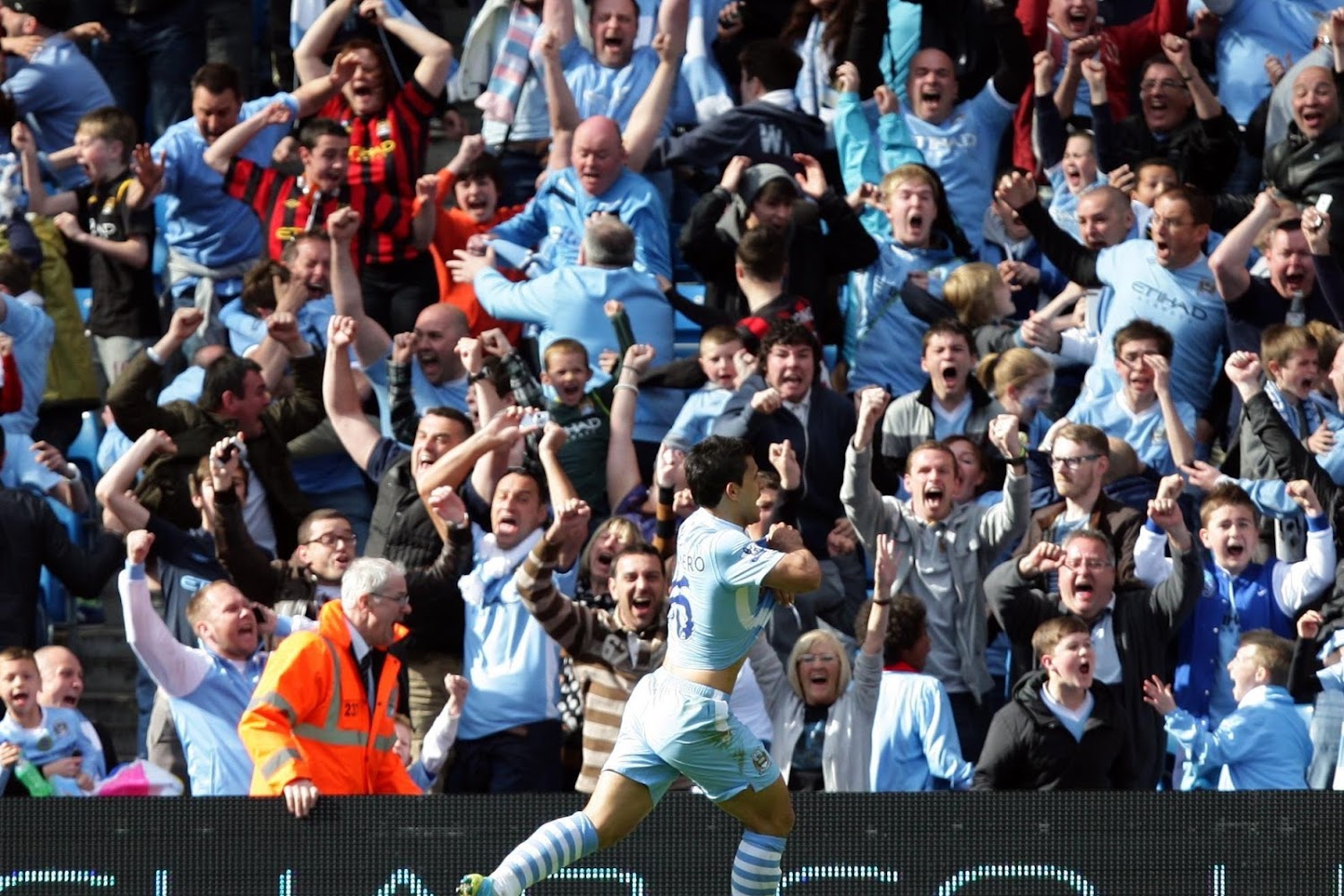 10 years ago, Sergio Aguero sent Manchester City to heaven