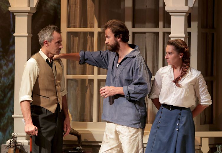 Benoît Solès, Amaury de Crayencour and Anne Plantey.