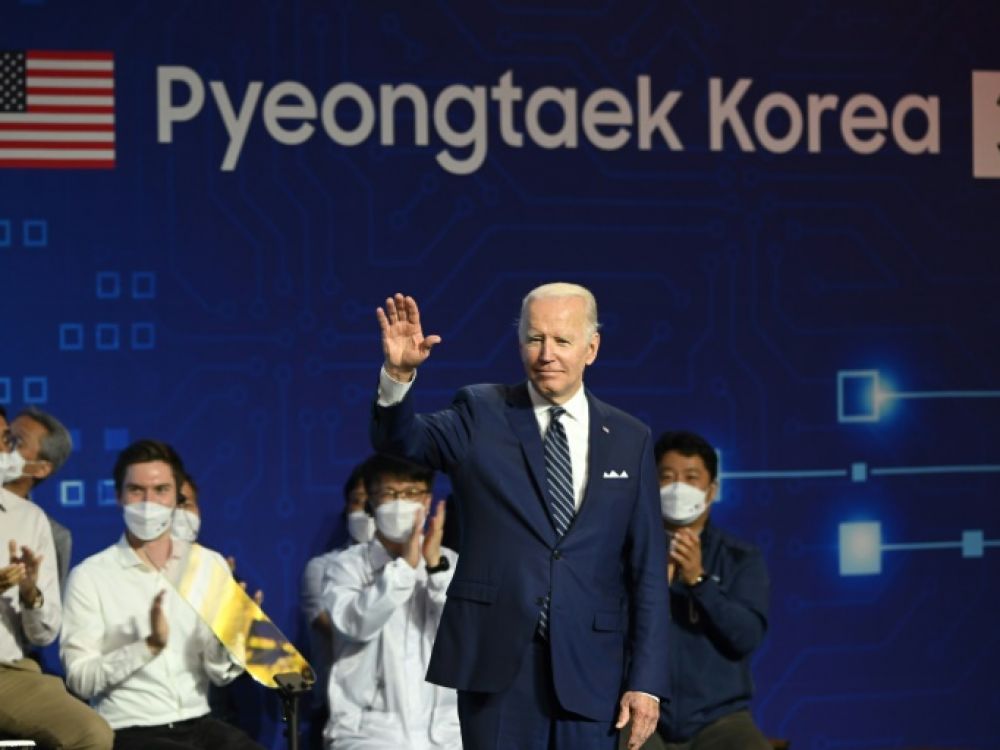 Biden in South Korea, under the shadow of North Korea&rsquo;s nuclear power