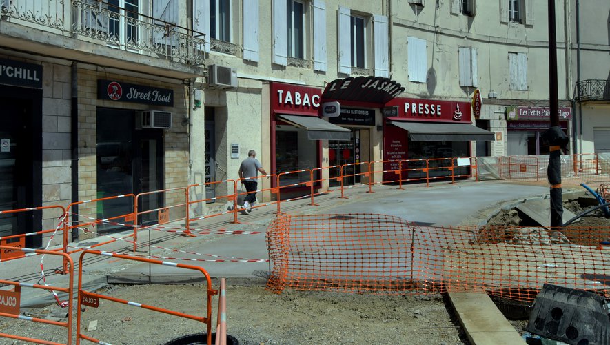 [VIDEO] Works and redevelopment of Place Jasmin, Agen merchants are divided