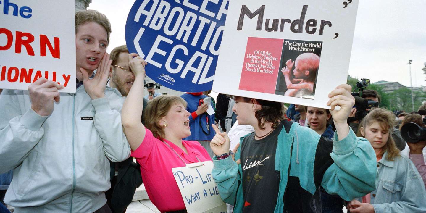 What is Roe v.  Wade, who opened the right to abortion in the United States in 1973?